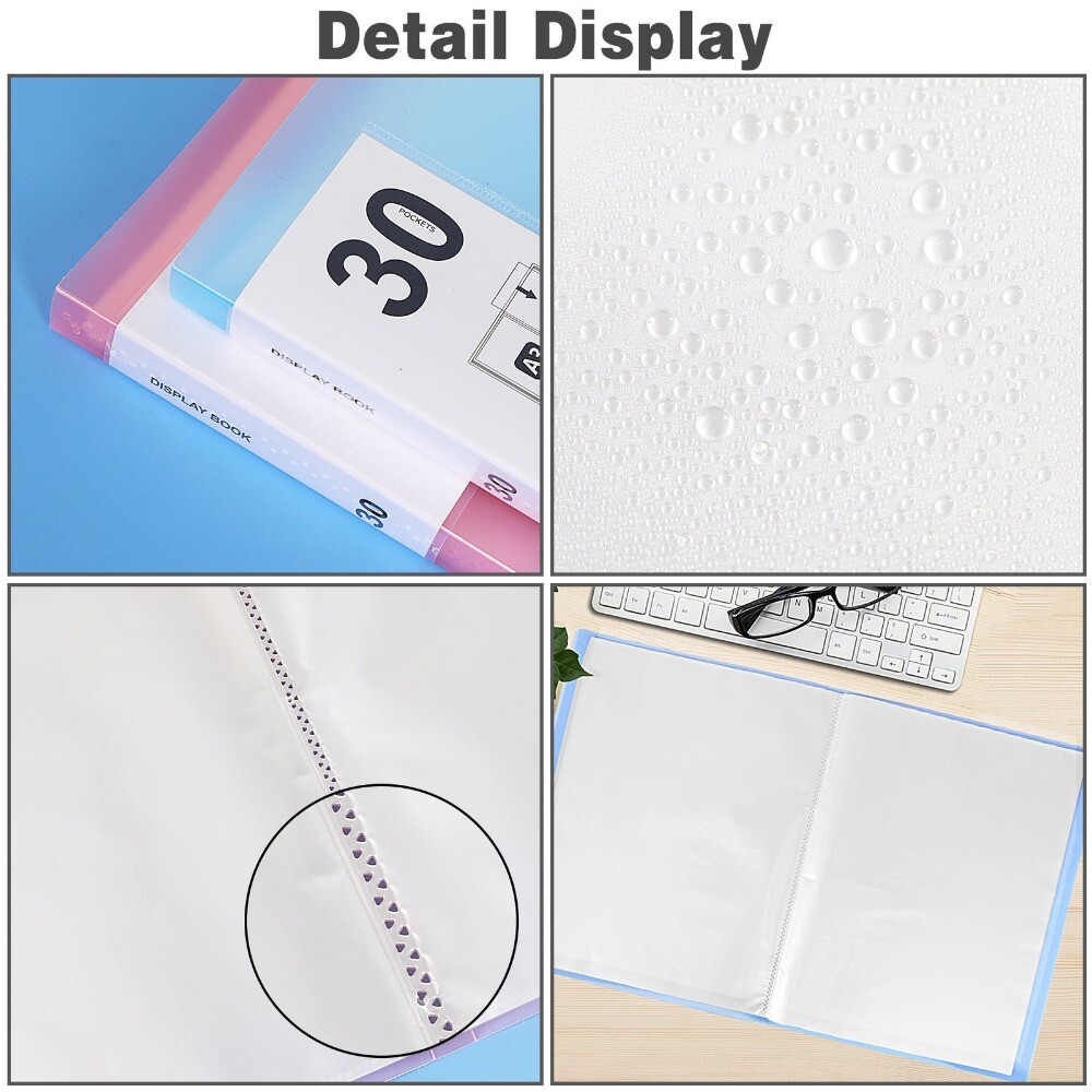 2X A3 Storage Book for Diamond Art Portfolio Folder Diamond Painting Accessories