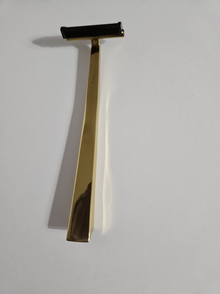 Vintage Avon Personalized Solid Brass Shaving Razor 1984