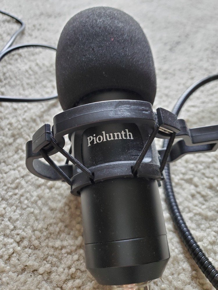 USB Microphone,192KHZ/24Bit Plug & Play PC Computer Podcast Condenser incomplete