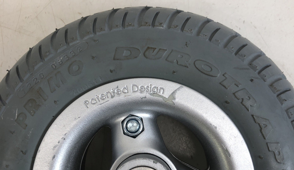 Pride Quantum Rival 4front NEW SET Caster Wheels Tire PRIMO DUROTRAP 2.80/2.50-4