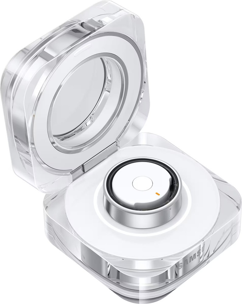 Samsung - Galaxy Ring Charging Case Size 8 - White