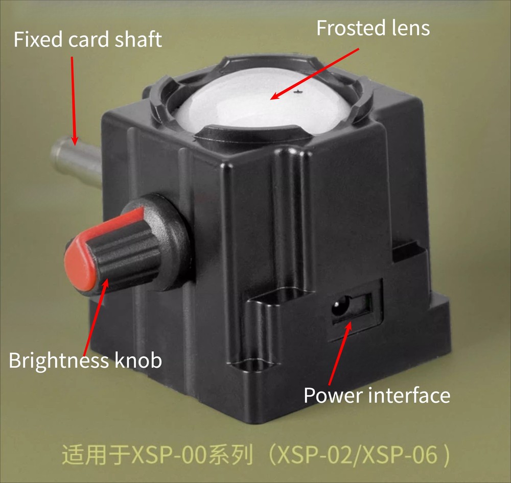 Microscope XSP series external electric light source LED condenser lighting