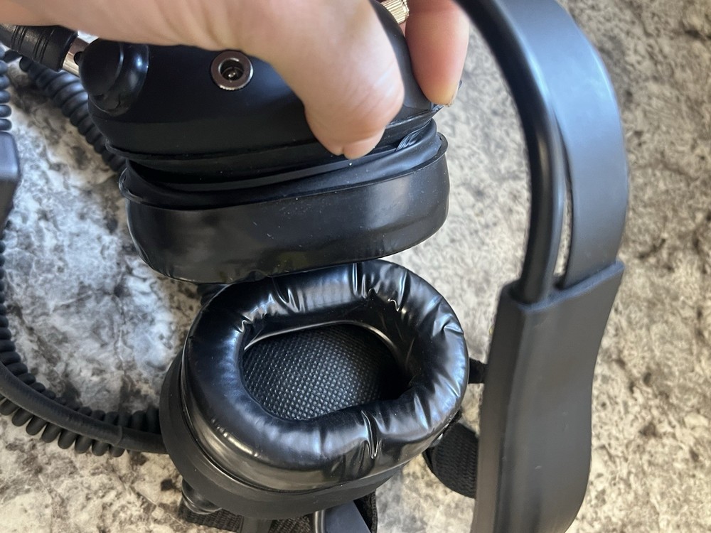 Setcom CSB-990MAX Headset/ Untested