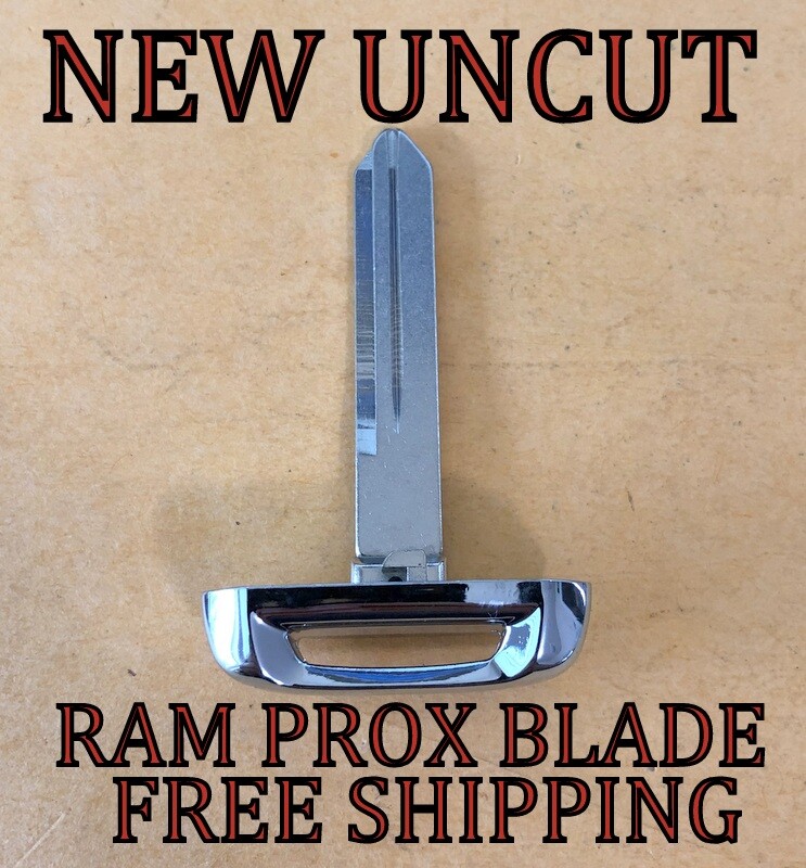 REPLACEMENT EMERGENCY KEY INSERT BLADE BLANK FOR RAM 1500 2500 SMART KEY PROX
