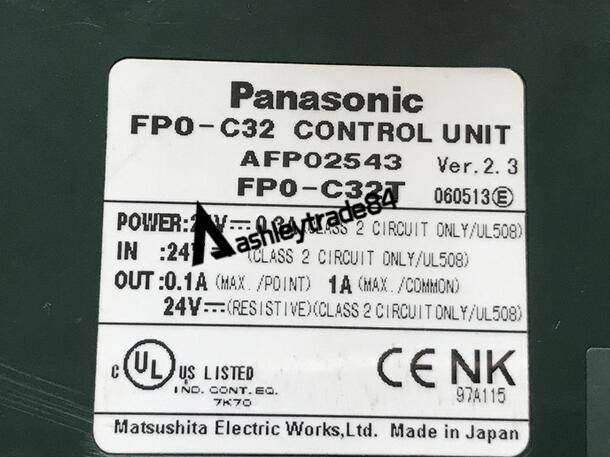 Panasonic PLC FPO-C32T Used