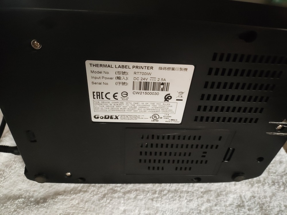 Godex RT700iw Thermal Label Printers