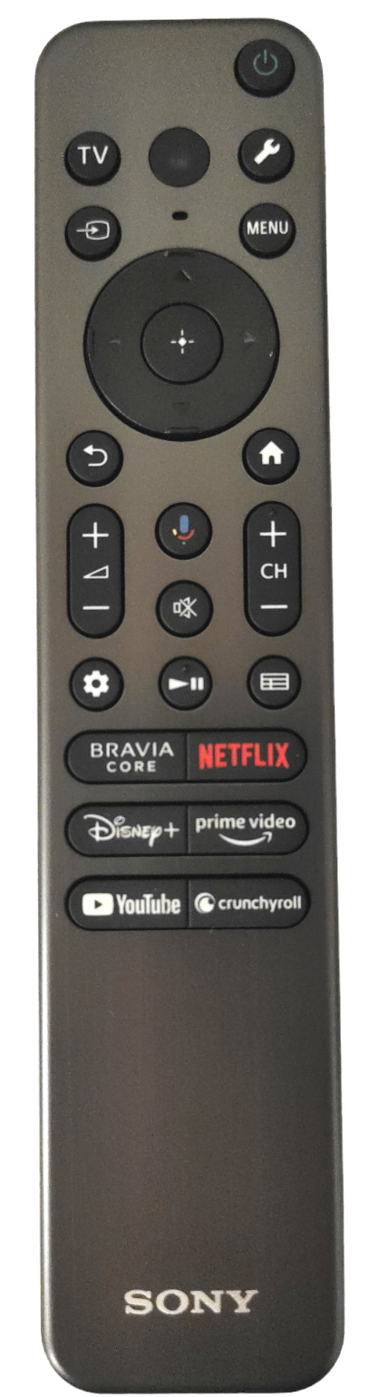 Orig SONY RMF-TX910U Remote Backlit,Voice,Metal Case, 2023-2024 TVs,Remote Findr