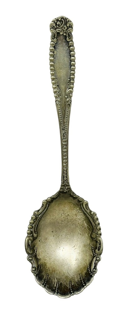 Antique 1896 “ST PAUL” 8-1/2” Serving Spoon Silverplate ~ No Monograms