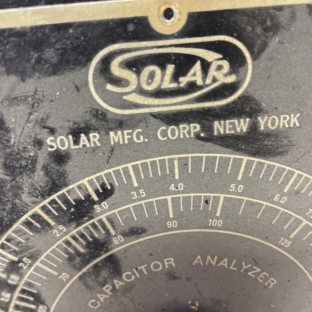 Solar Capacitor Analyzer Parts Model CE VOLTAGE CONTROL