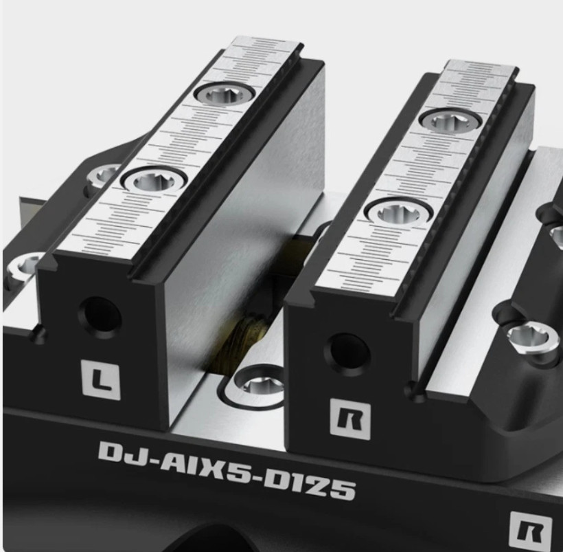 DJ-AIX5-D125 Four & Five Axis Machining Integral Self-centering Concentric Vice