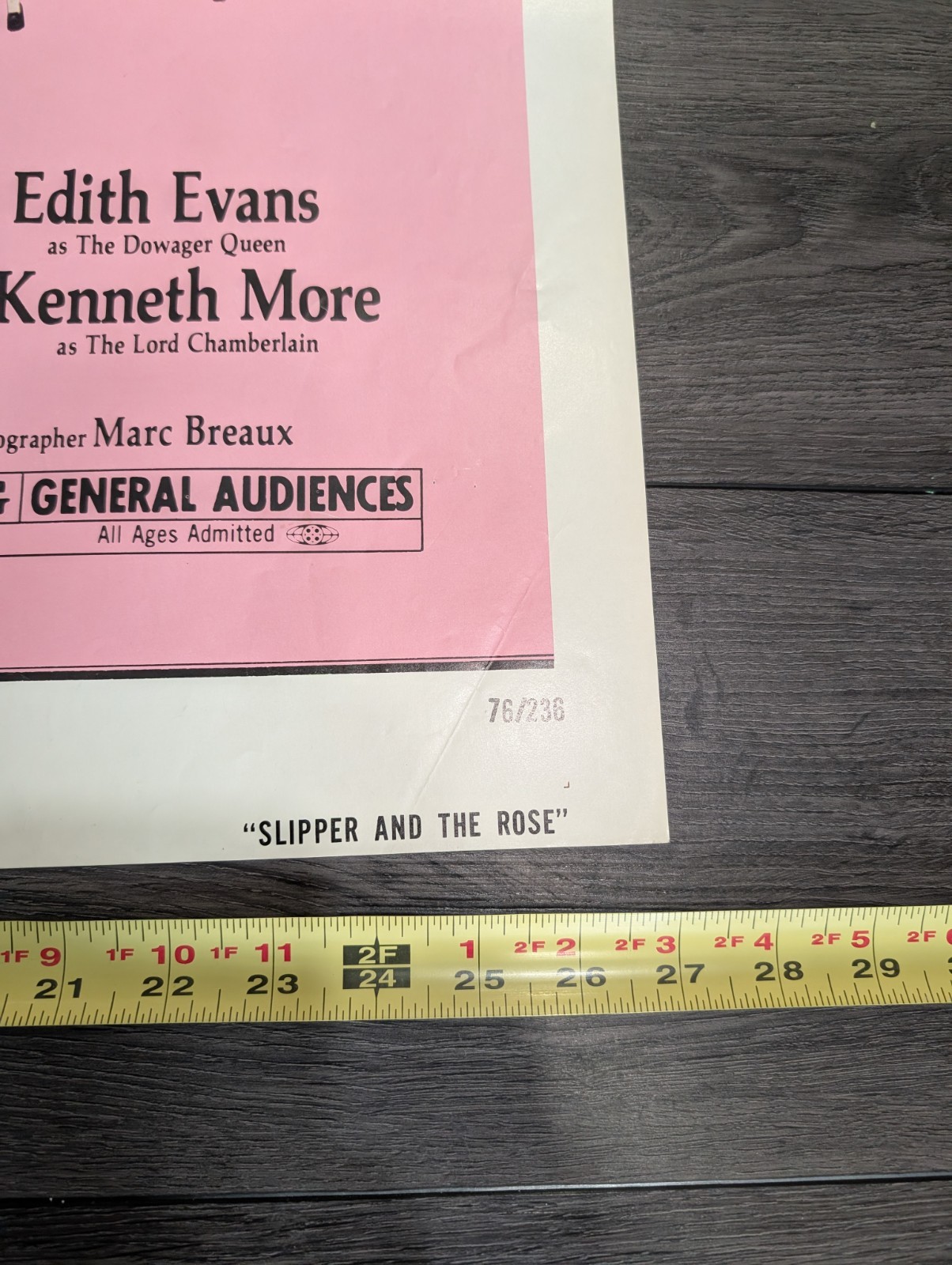 The Slipper and the Rose Movie Poster (1976) Richard Chamberlain