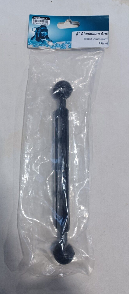 Big Blue Aluminum Camera Arm Black 8" Triangular Shaped