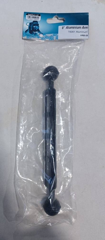 Big Blue Aluminum Camera Arm Black 8" Triangular Shaped