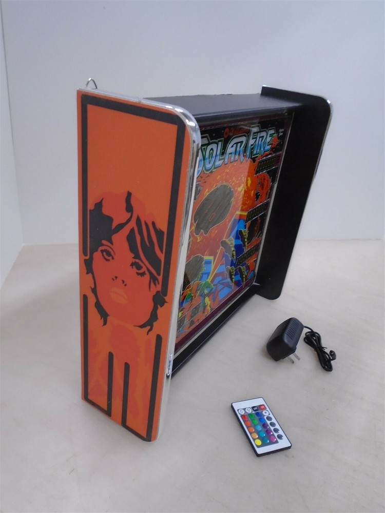 Williams Solar Fire Pinball Head LED Display light box