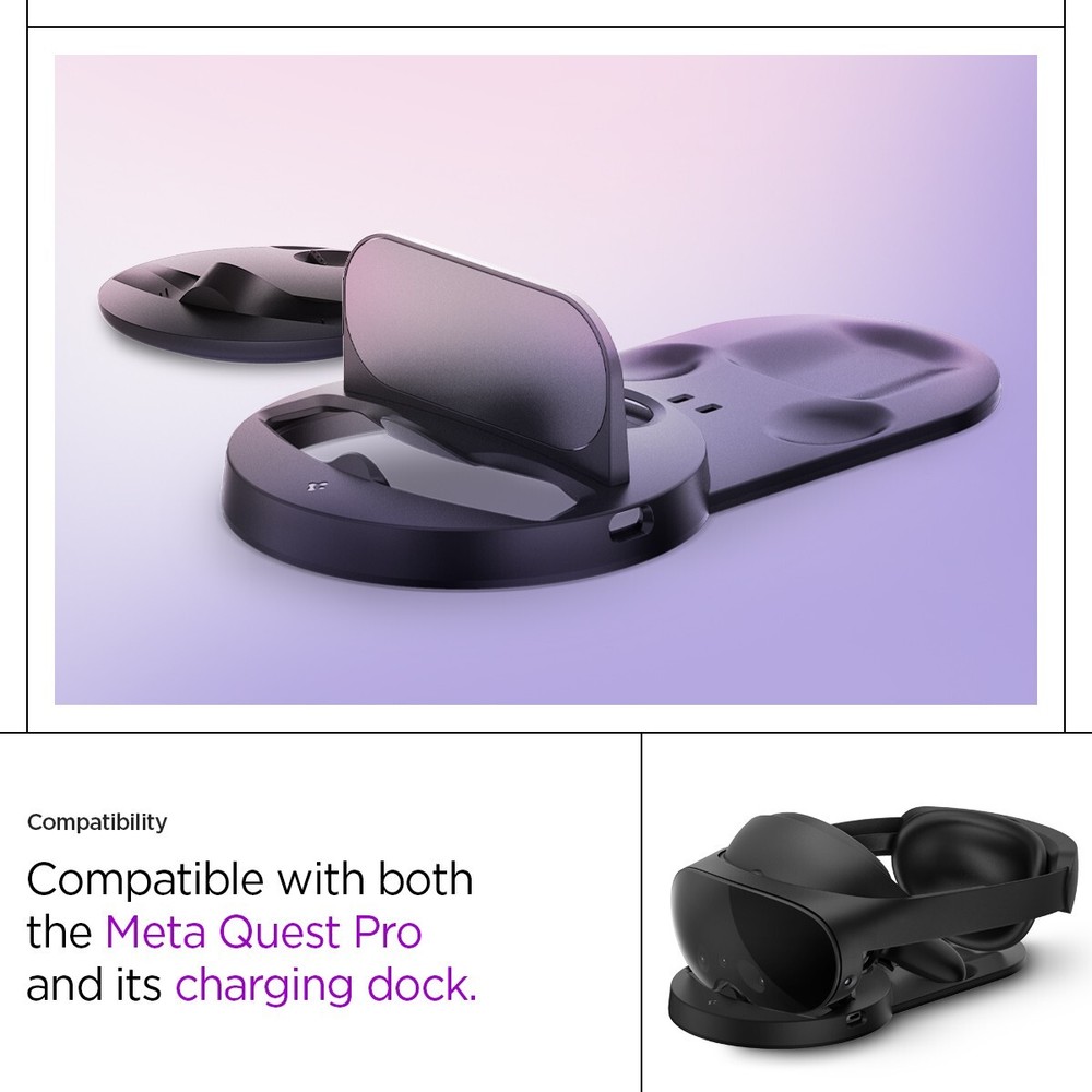 For Meta Quest Pro | Spigen Charging Dock Cover