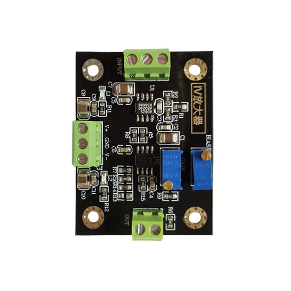 IV Conversion Amplifier Board Voltage Signal Amplification Silicon PINPhotodiode