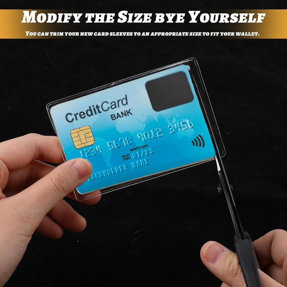 10 Pack Social Security Card Holder, Waterproof Social Security Card Protector,