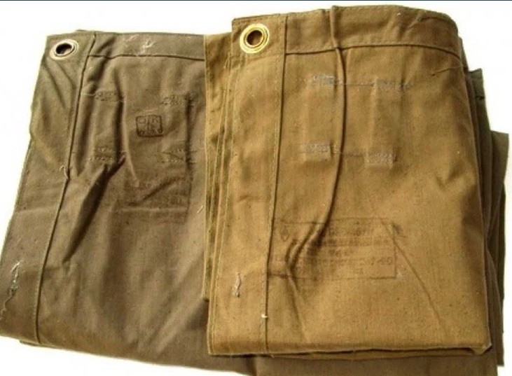 Soviet russian red army soldier rain cape poncho plash-palatka tent coat