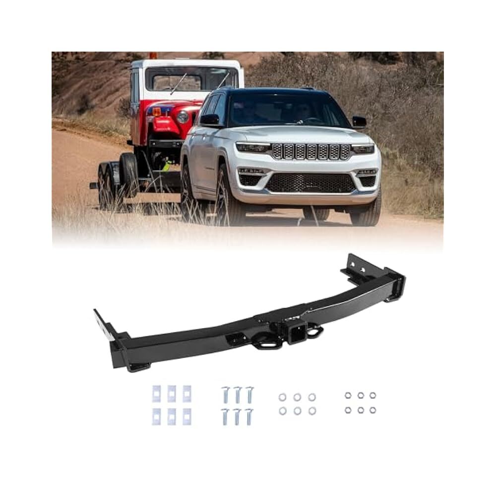 Heavy Duty 2" SUV Hitch, Easy Install, Includes Hardware & Instructions