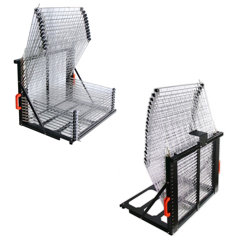 TECHTONGDA 20-Layer Desktop Screen Printing Drying Rack Frame Height Adjustable