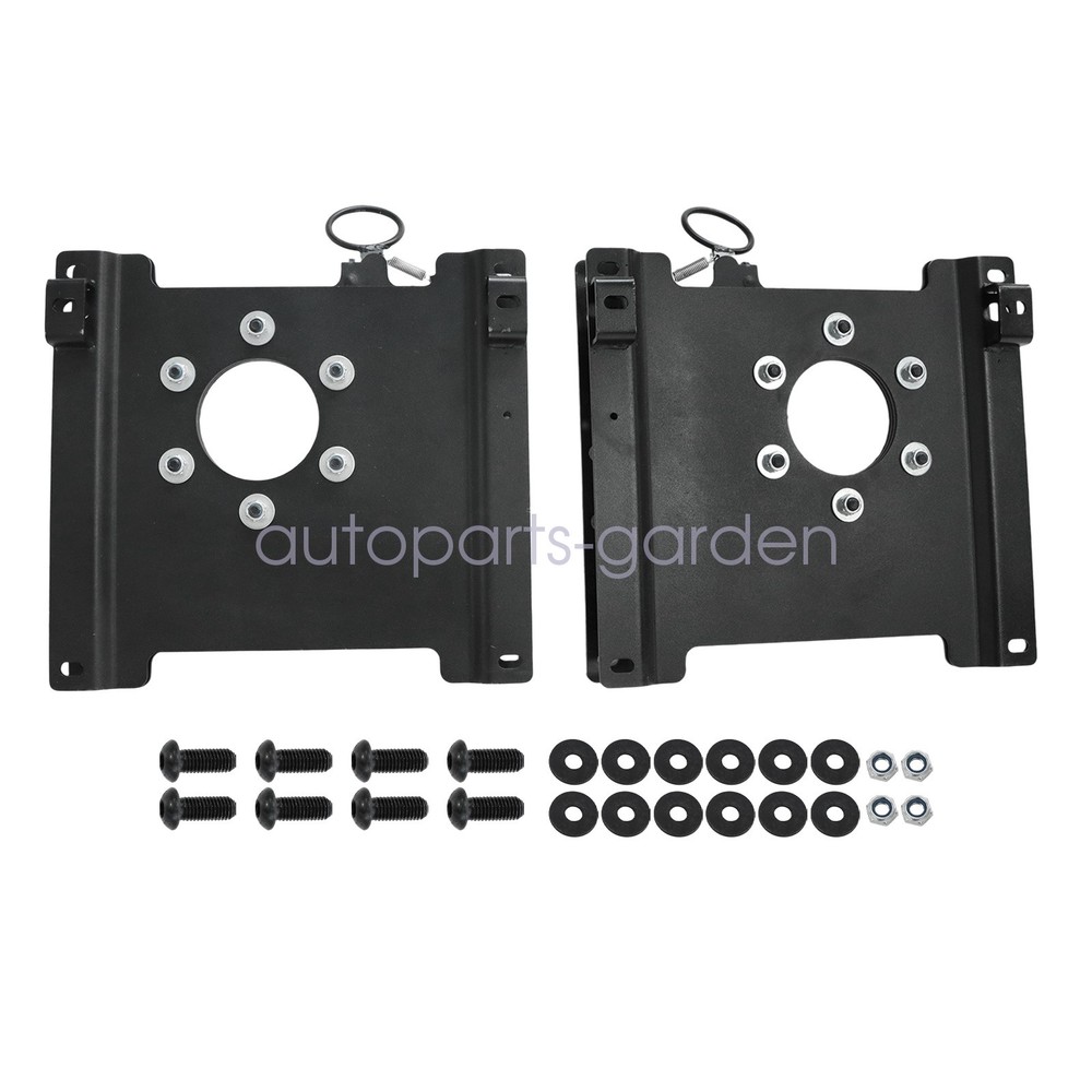 Left+Right Seat Swivel Base Bracket For 97-24 Ford Econoline E150-E450