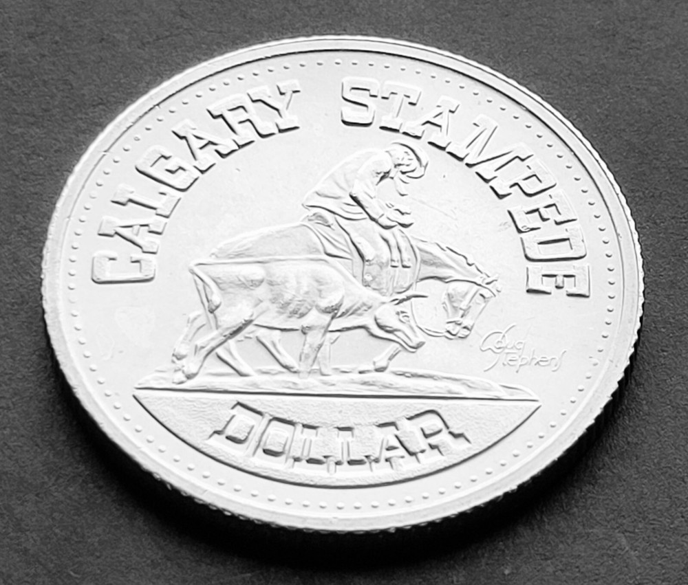 *** 1975 CALGARY STAMPEDE DOLLAR ***