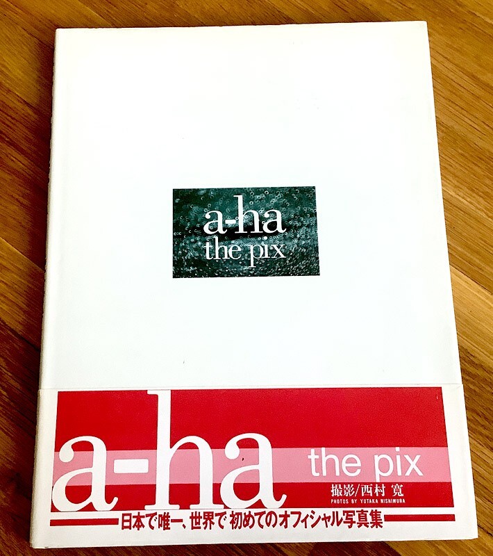 A-ha  Morton Harket The Pix Japan 1986 Photo Hard Cover Book w/ Obi - Ships USA