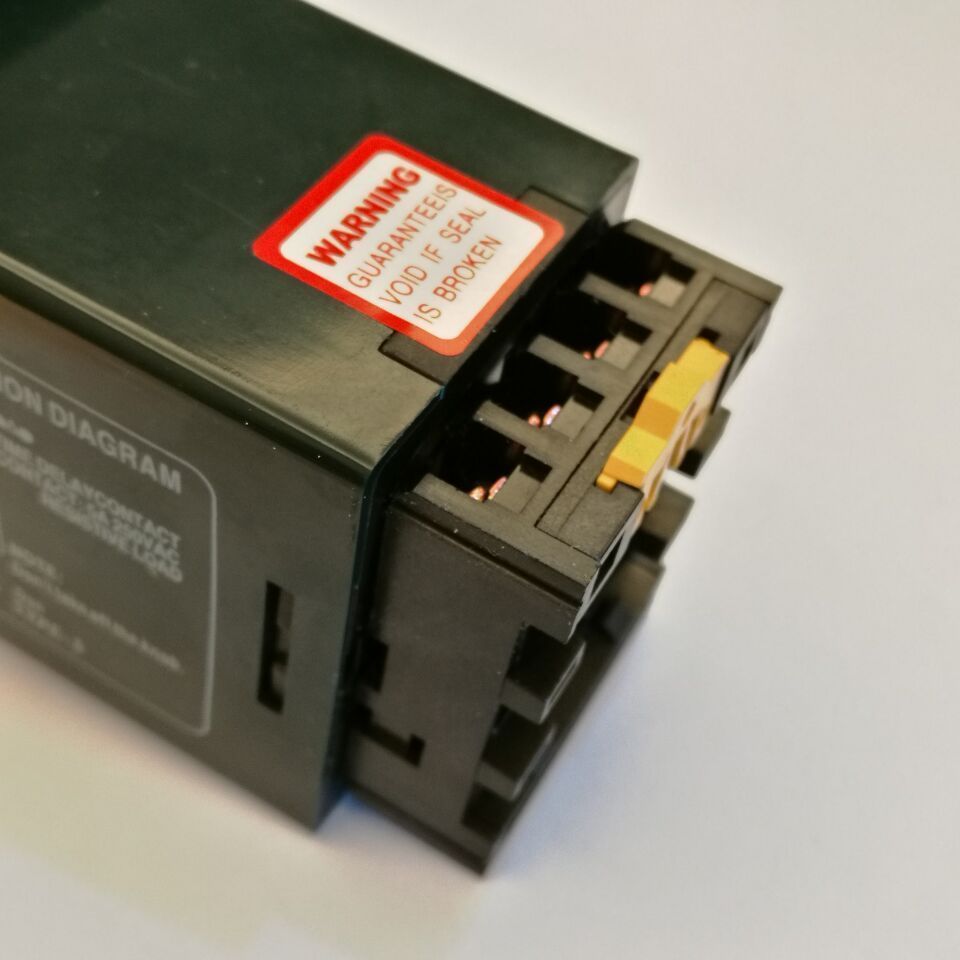 US Stock Timer ATDV-Y 12V DC 60S Second Double Time Delay Switch & Base Socket