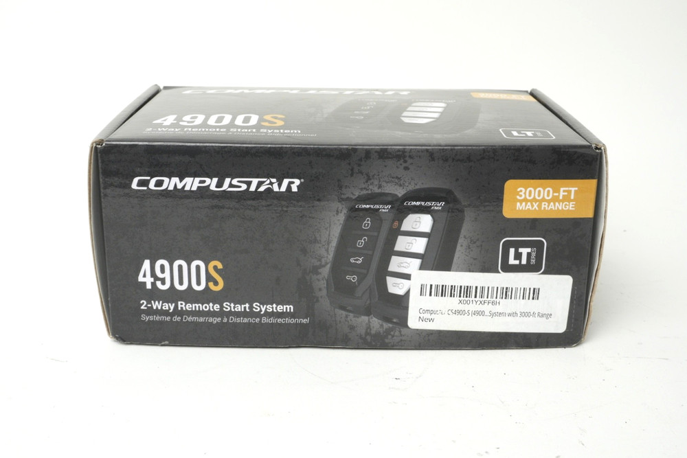Compustar CS4900-S 4-Button 2-Way, 3000' Remote Start System CS4900S *BRAND NEW*