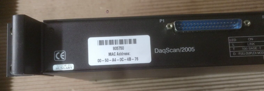 Iotech Daqscan/2005