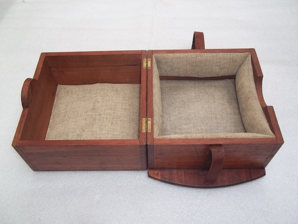 Antique Marine Chronometer Guard Case