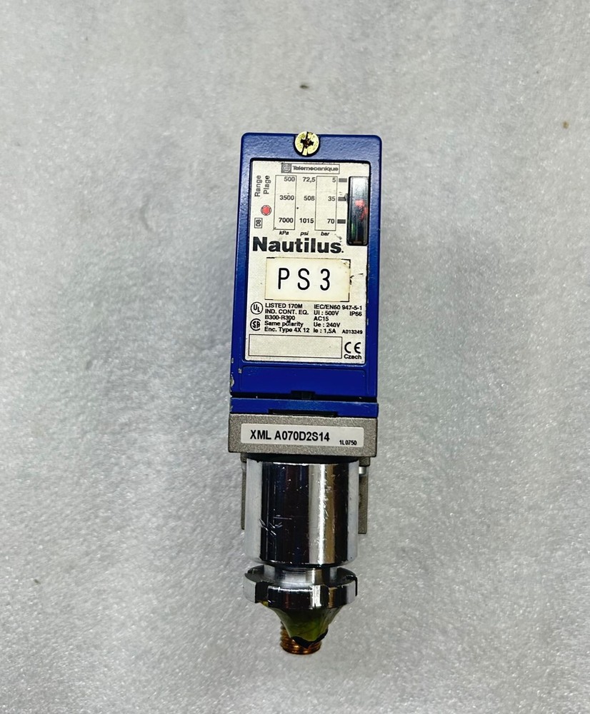 NAUTILUS XML A070D2S14 PRESSURE SWITCH
