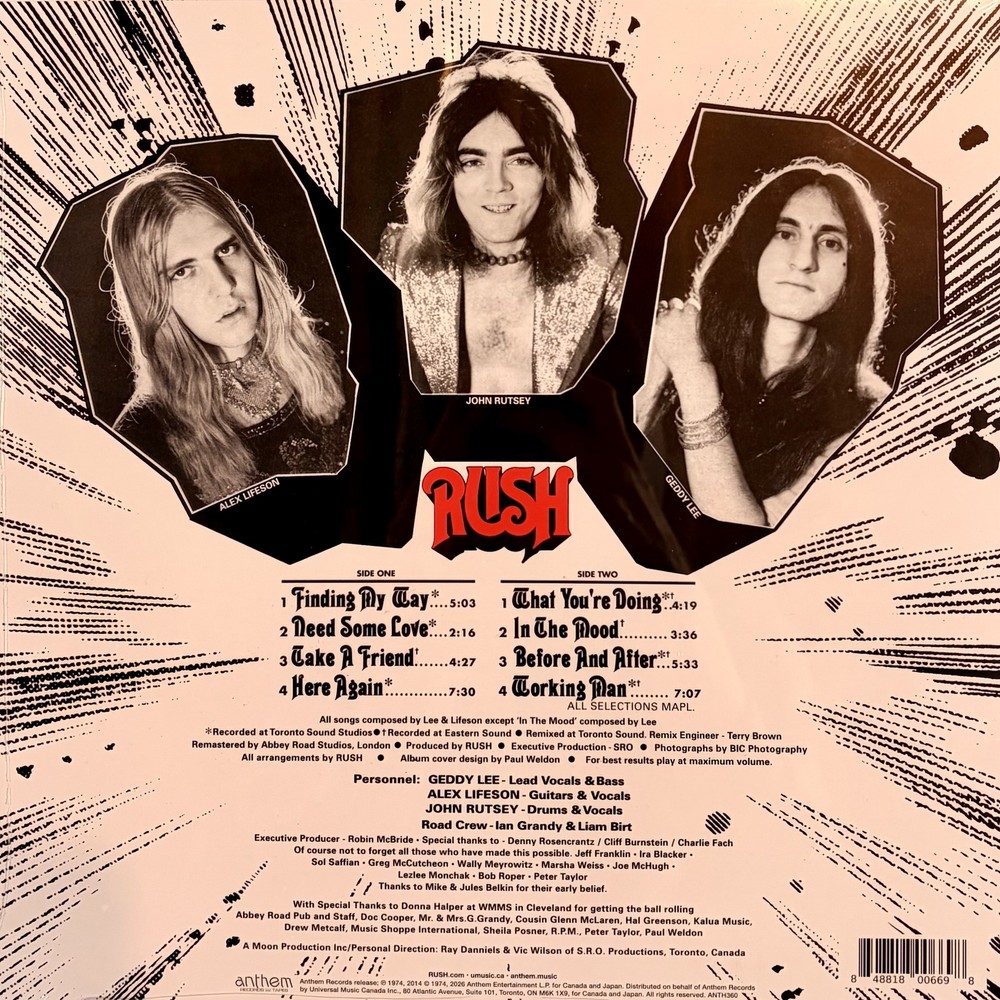 RUSH RUSH(LP)