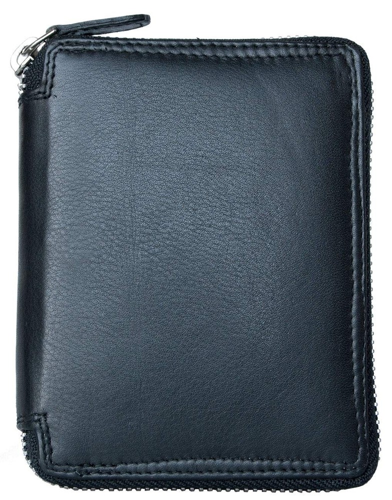 Men's Tri Fold, Black, One Size