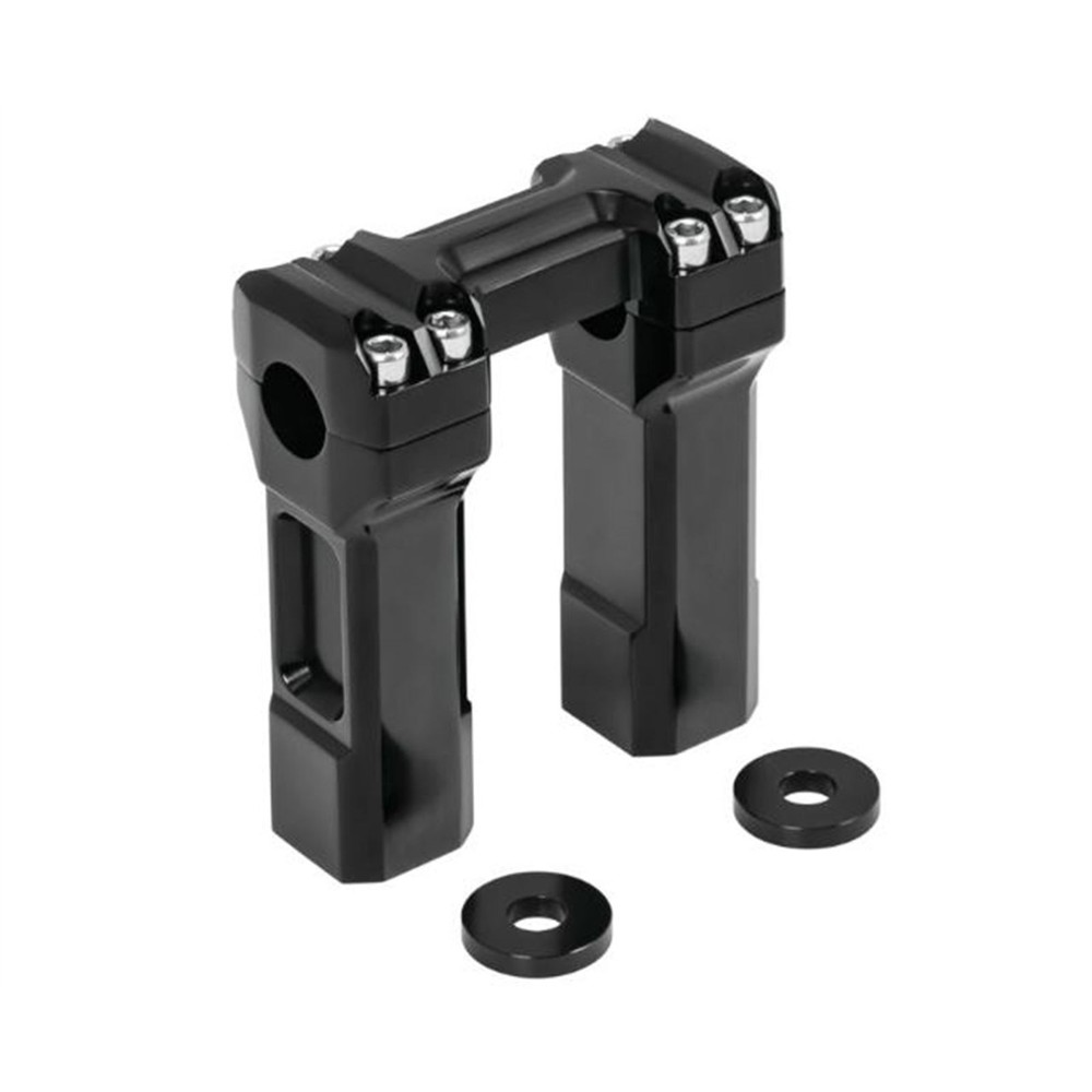 Kuryakyn Billet Risers 5" - Black 6132