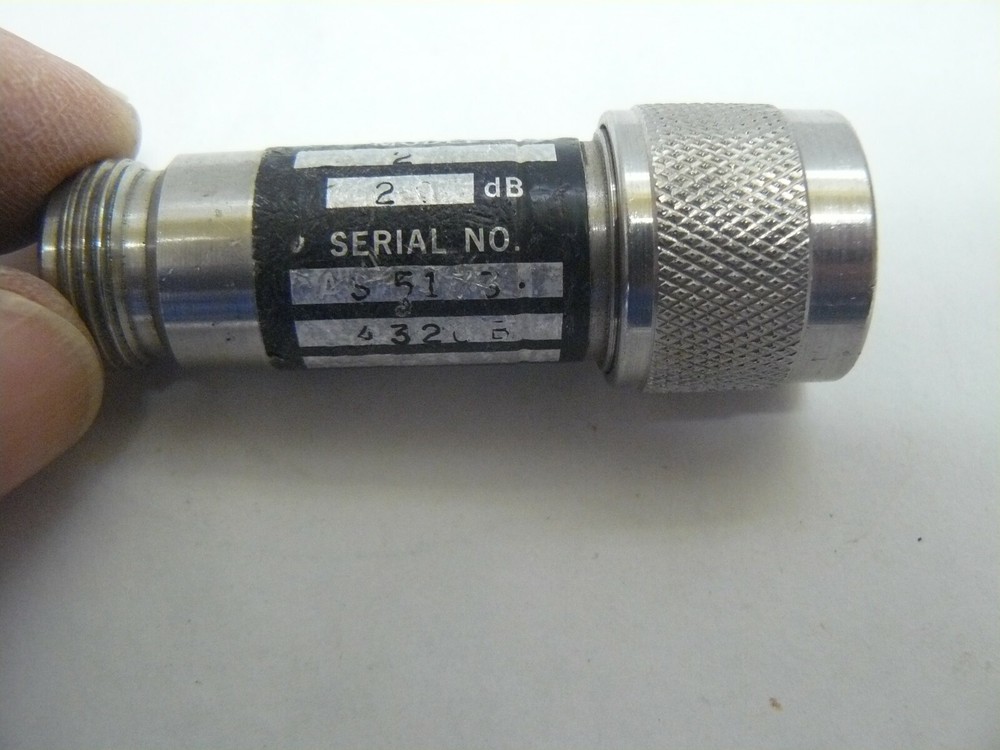 Weinschel Engineering model 2 attenuator 2 dB