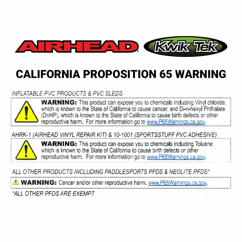 Airhead Tow Demon Harness 12' Cable (Kwik Tek AHTH-7)