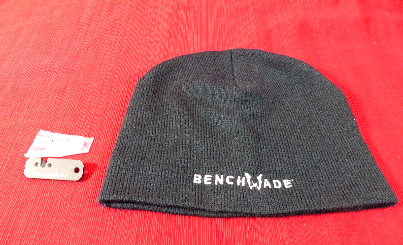Benchmade Tactical Knife Sharpener with extra Insert & Benchmade Stocking Hat