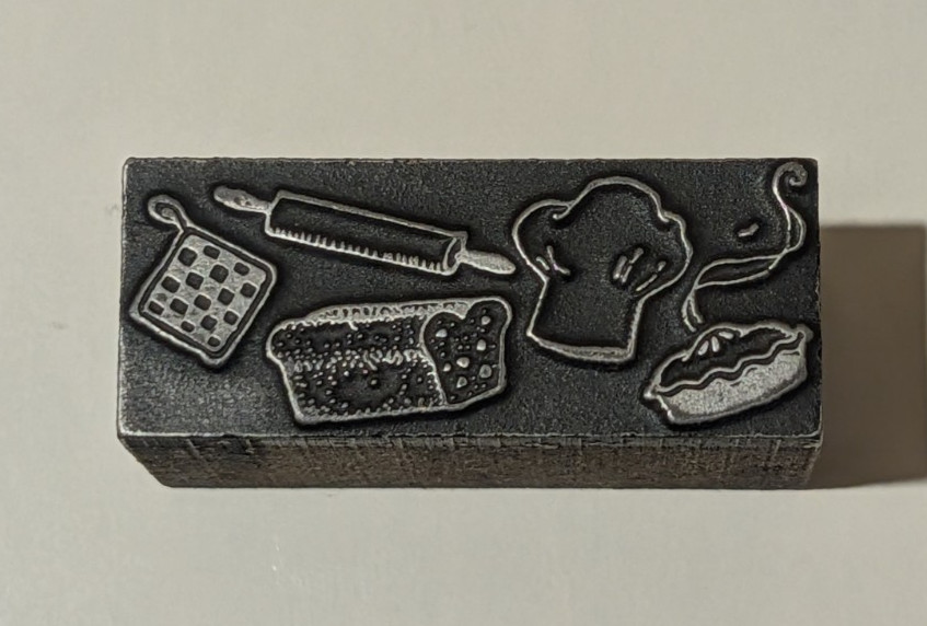 Printing Block-Letterpress Baking/Baker Items