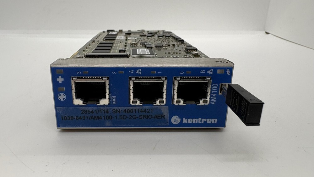 Kontron AM4100 AMC Hot-Swappable 1.5 GHz Dual-Core PowerPC Processor Module
