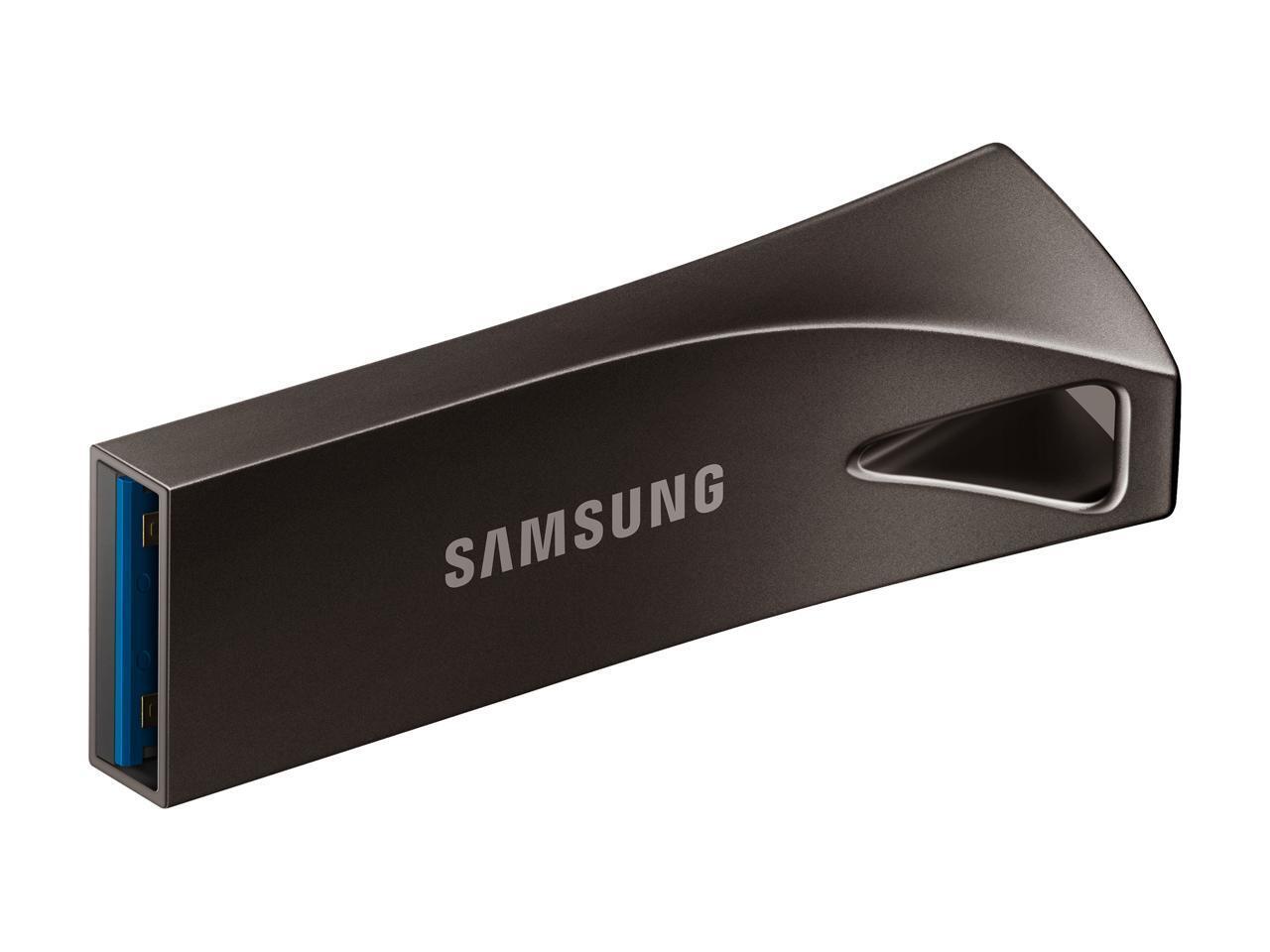 SAMSUNG BAR Plus USB 3.1 Flash Thumb Jump Drive USB Stick in Gunmetal Titan Gray