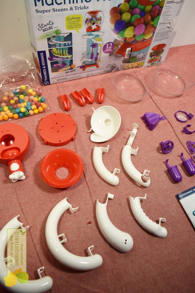 Thames & Kosmos Gumball Machine Maker (Incomplete)