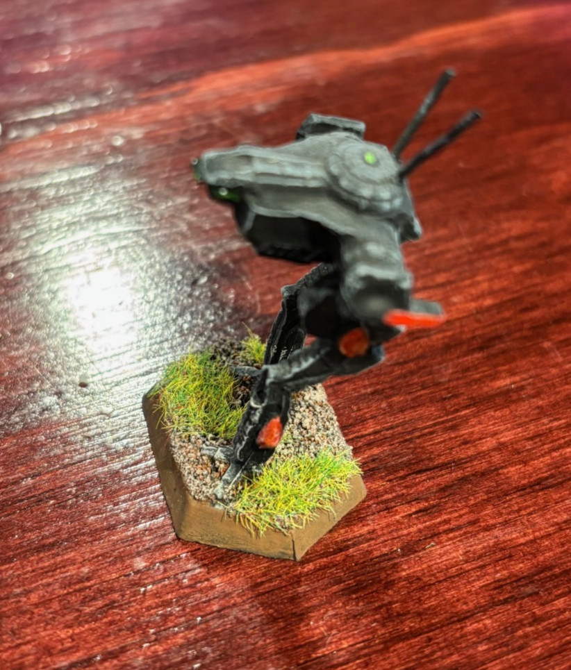 Battletech Painted Plastic Miniature "Cicada" Wolf's Dragoons Based