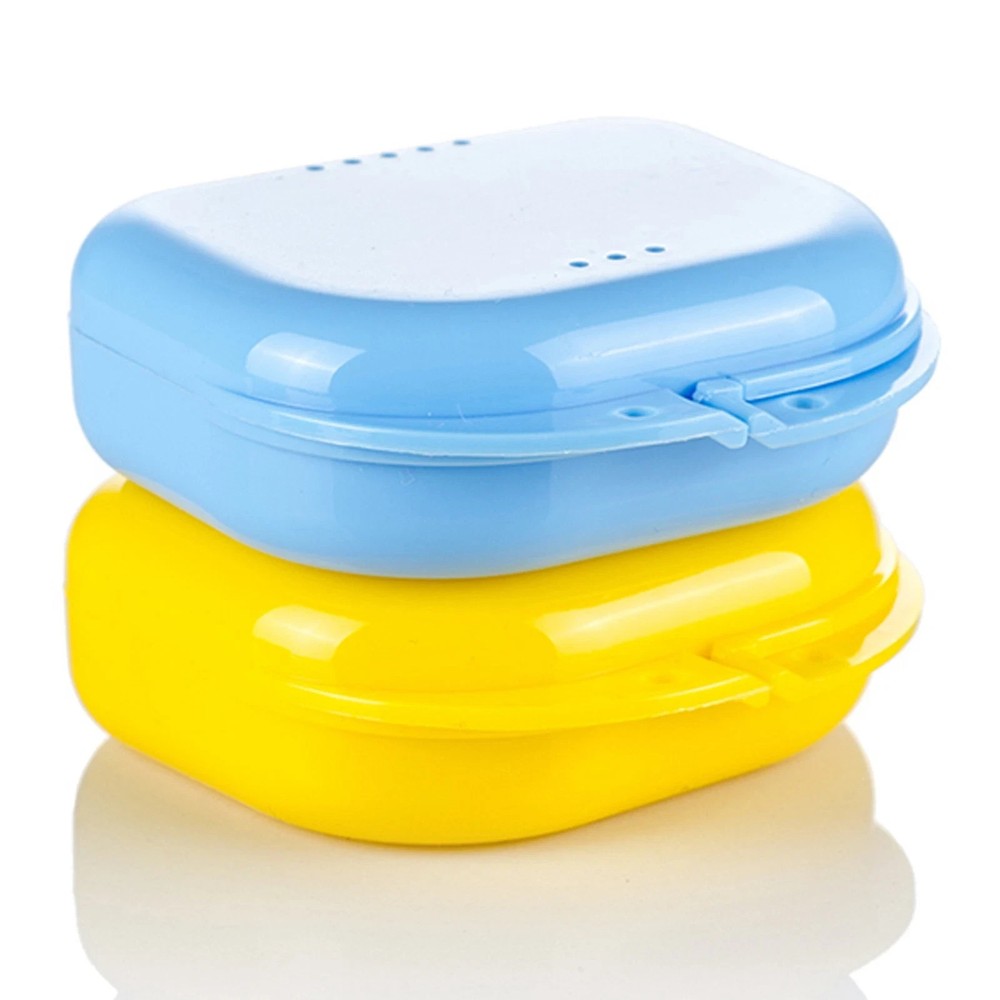 Dental Assorted Orthodontic Retainer Denture Container Teeth Storage Case Box