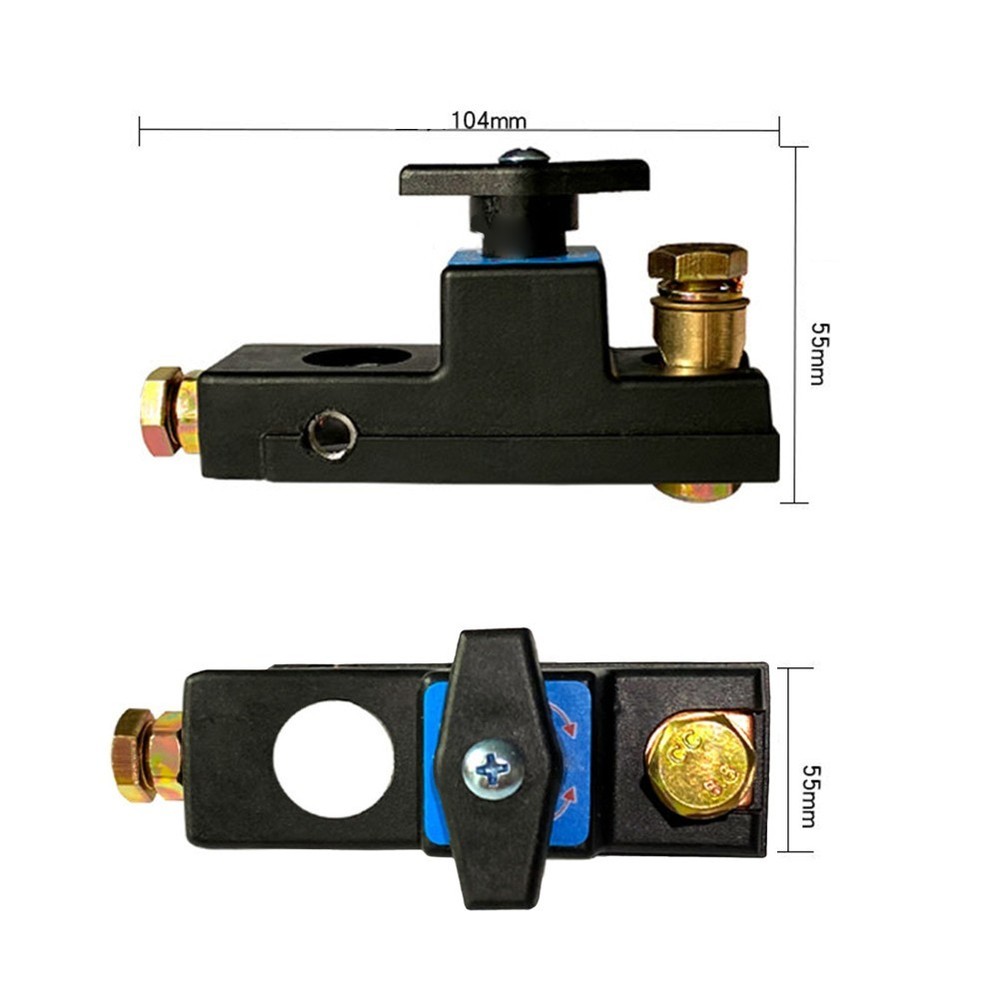 Safety Oriented 12V 24V Battery Isolator Switch with Clear Markings for Users