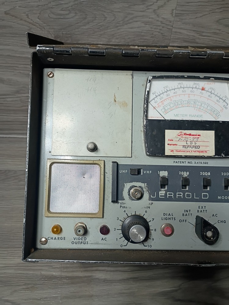 Jerrold Field Strength Meter Model #727 Untested