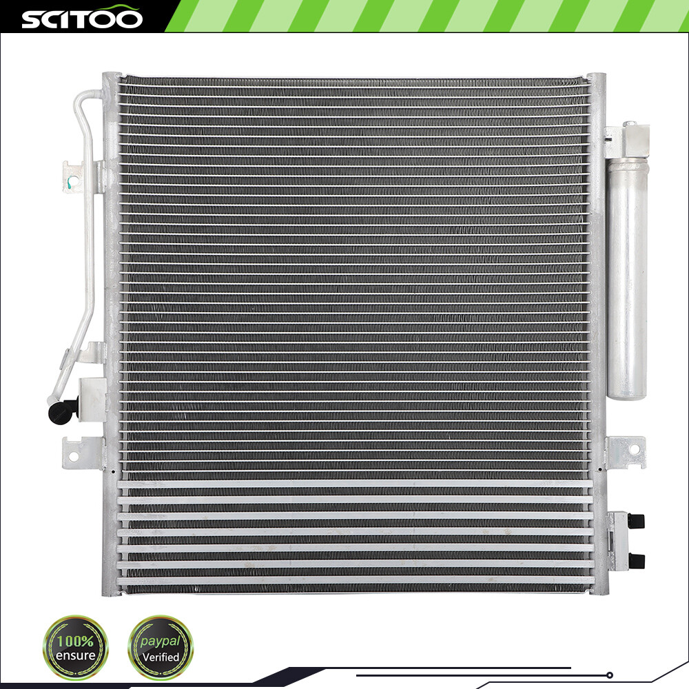 3664 A/C Condenser Fits 2008-2012 Jeep Liberty 2007-2011 Dodge Nitro 4-Door 3.7L