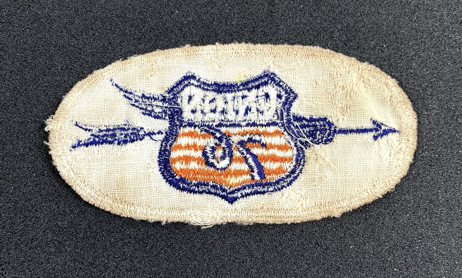 Vintage Union 76 Embroidered Patch Oil Gas Station Company
