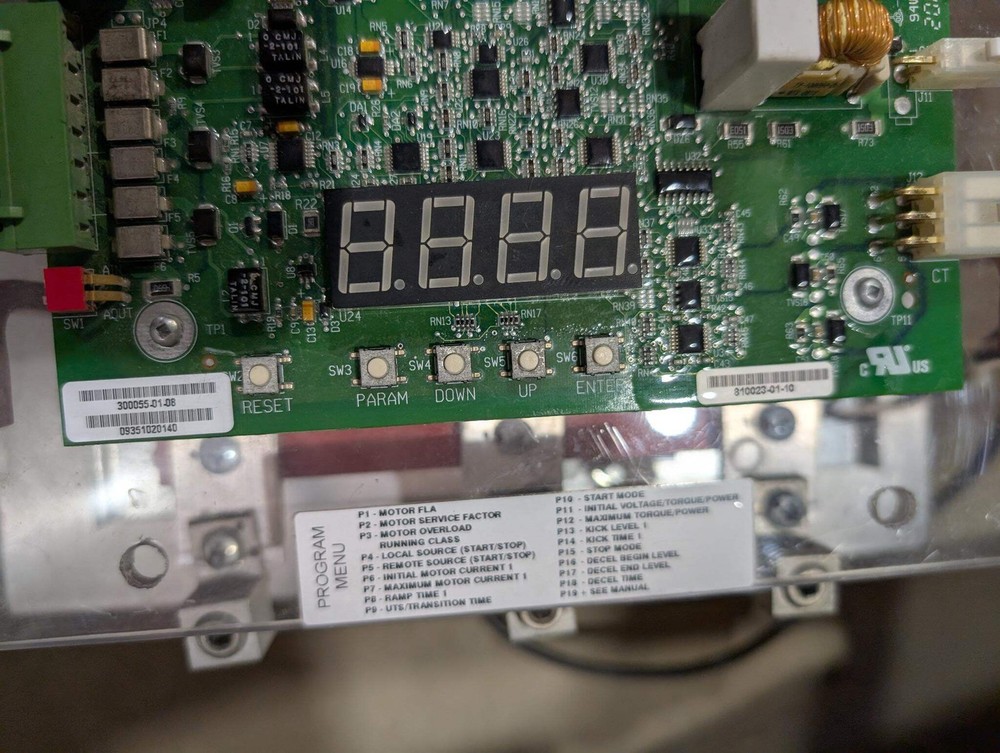 Benshaw Soft Starter Controller Assembly - RB2-1-S-040A-11C - 600 VAC