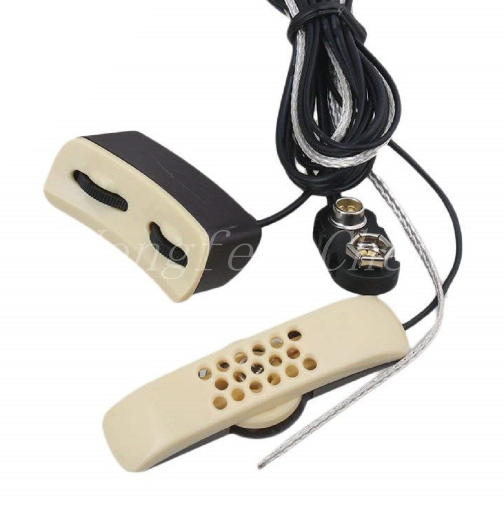 Multicolor Adjustable Microphone Sound Hole Pickup for Classical Guitar